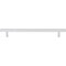 Jeffrey Alexander 12" Center-to-Center Polished Chrome Square Dominique Appliance Handle 845-12PC - alternate 4